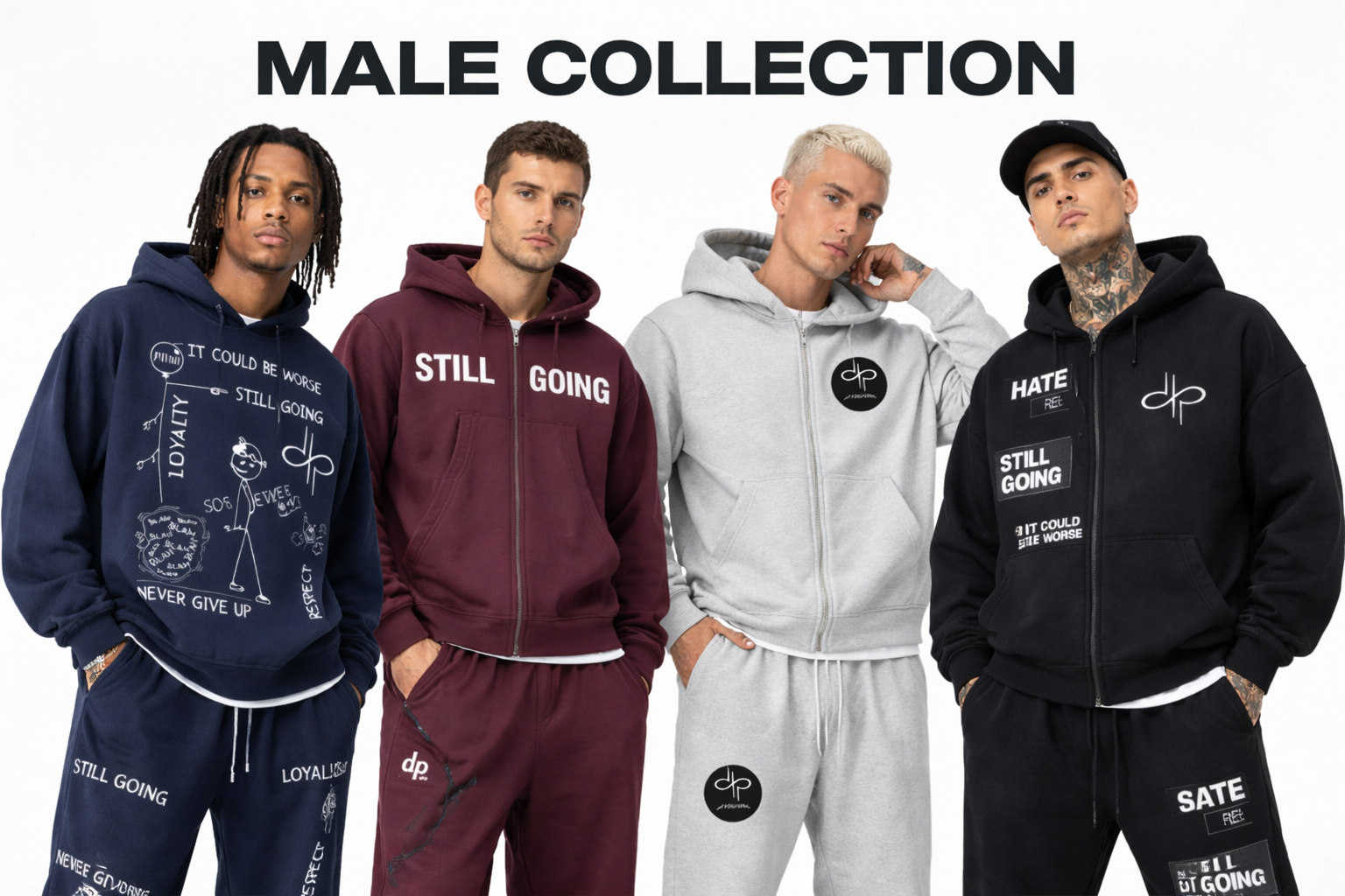 MALE ITEMS Everyday Essentials for Modern Wardrobe – STILL GOING SHOP