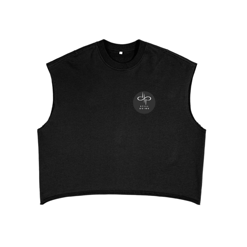 "WORDS HAVE POWER" French Terry Boxy Tank Top by ODMPOD