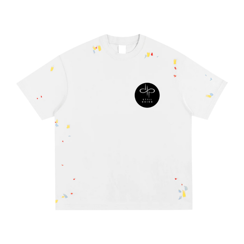 "WORDS HAVE POWER" Paint Splatter T-Shirt