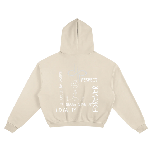 "WORDS HAVE POWER" Boxy Hoodie by ODMPOD