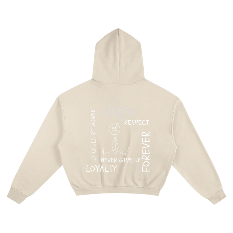 "WORDS HAVE POWER" Boxy Hoodie by ODMPOD