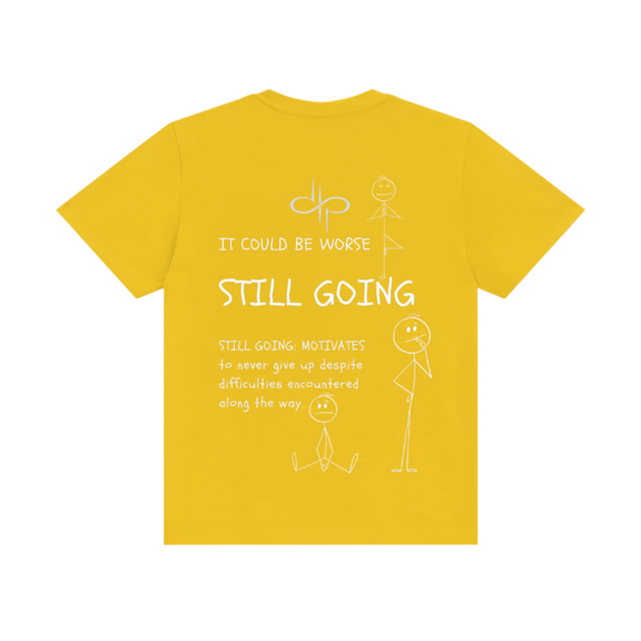 "WORDS HAVE POWER" Crew Neck Cotton T-Shirt by ODMPOD