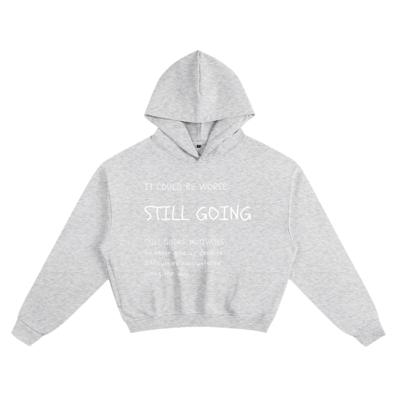 "WORDS HAVE POWER" Boxy Hoodie by ODMPOD