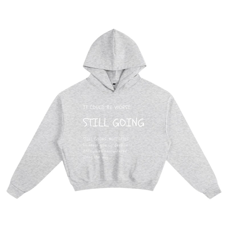 "WORDS HAVE POWER" Boxy Hoodie by ODMPOD