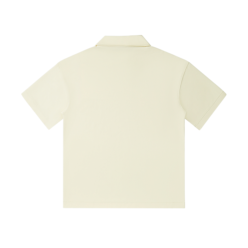 Drop Shoulder Short-Sleeve Polo by ODMPOD
