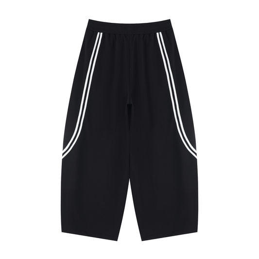 Wide Leg Piping Sweatpants by ODMPOD
