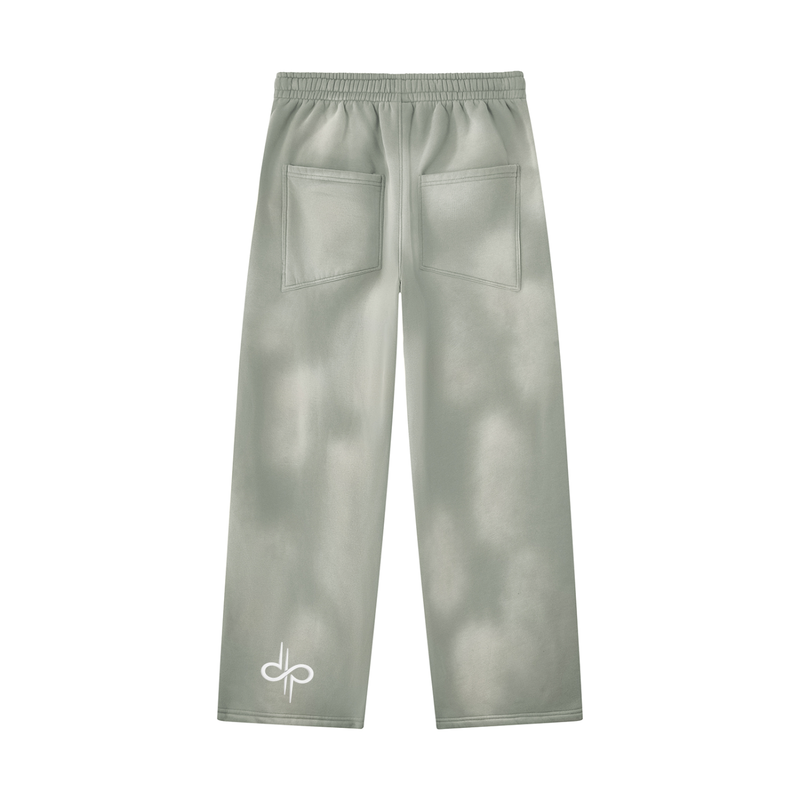 Sunfade Wide Leg Fleece Sweatpants by ODMPOD
