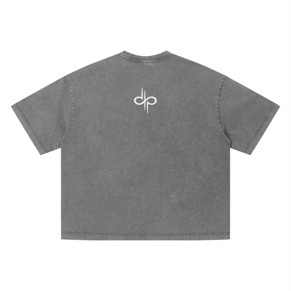 Unisex Vintage Wash Boxy T-Shirt by ODMPOD