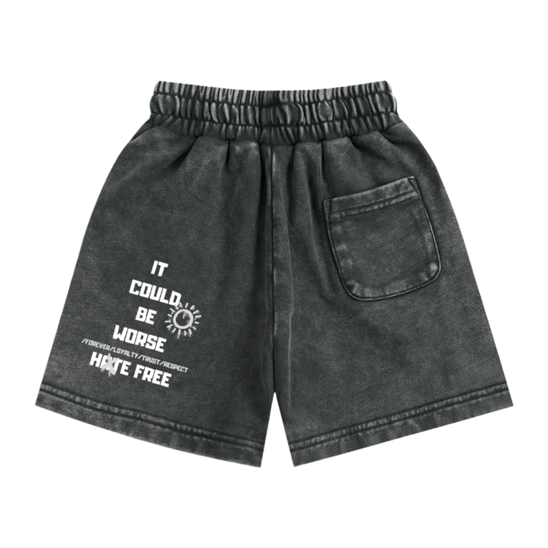 "LIMITED EDITION" Snow Washed Kids' Shorts by ODMPOD