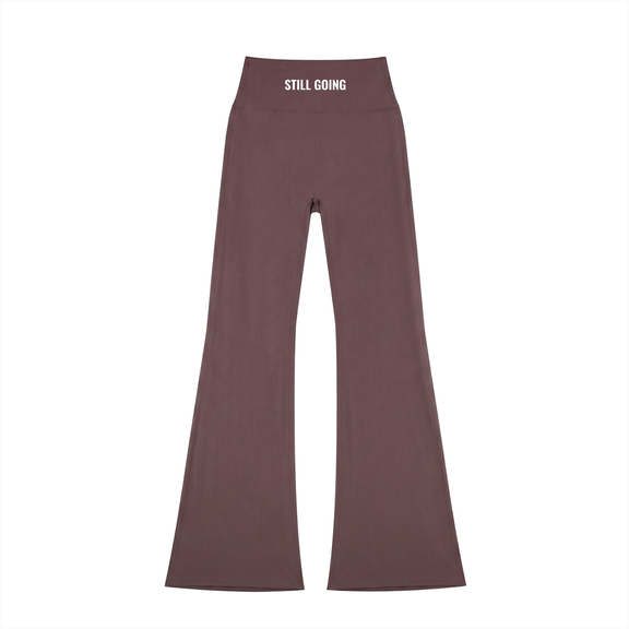 Women's High-Waisted Flare Leggings by ODMPOD