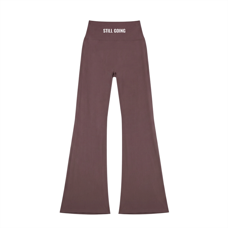 Women's High-Waisted Flare Leggings by ODMPOD