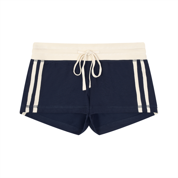 Women's Contrast Stripe Track Shorts by ODMPOD