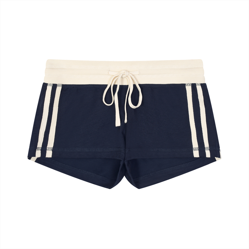 Women's Contrast Stripe Track Shorts by ODMPOD