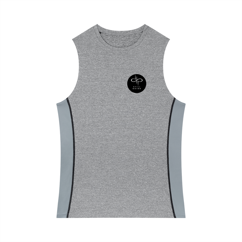 Men's Slim-Fit Topstitch Tank Top by ODMPOD