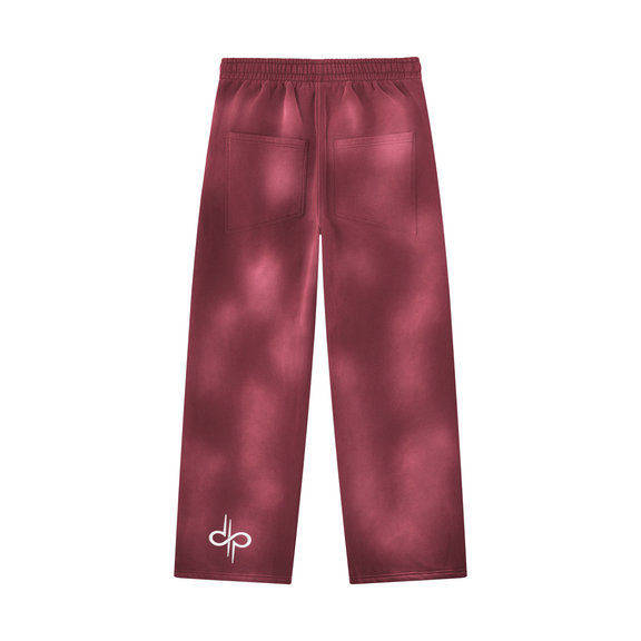 Sunfade Wide Leg Fleece Sweatpants by ODMPOD