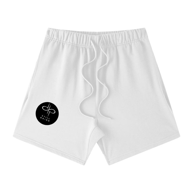 Heavyweight Earth Tone Loose Fit Cotton Shorts by ODMPOD