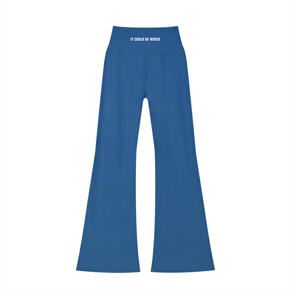 Women's High-Waisted Flare Leggings by ODMPOD