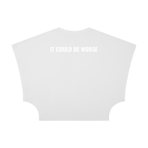 Women's Cropped Dolman T-Shirt by ODMPOD