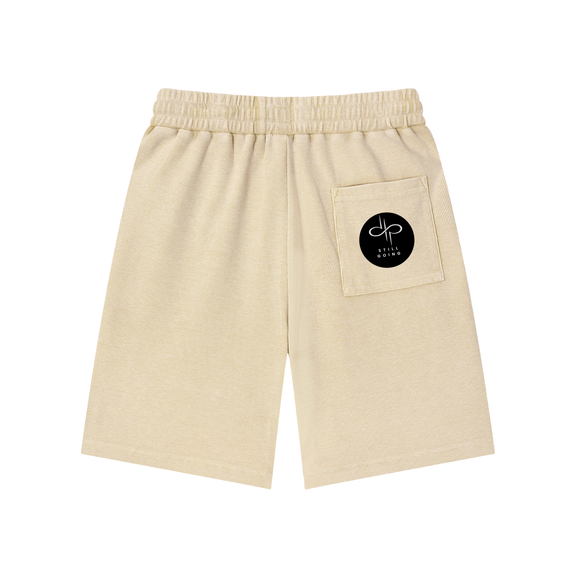 Mineral Wash Waffle Knit Shorts by ODMPOD