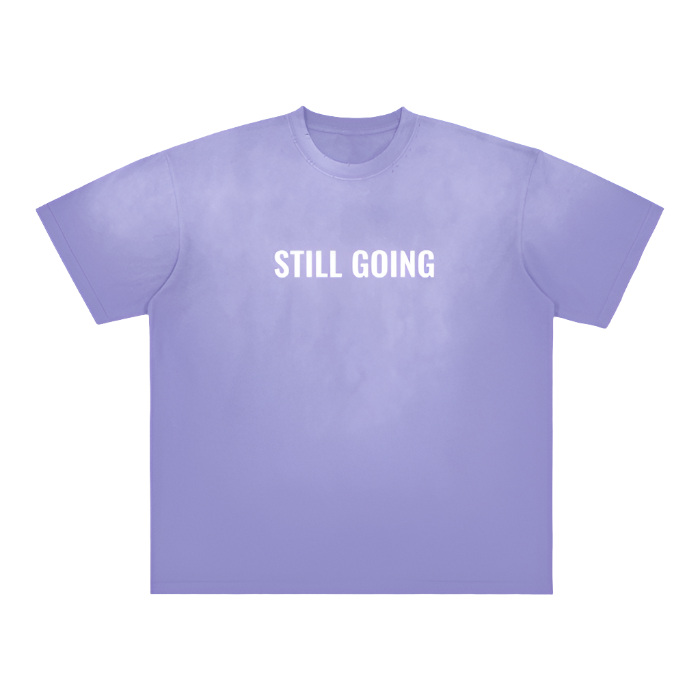 Vintage Washed Aged Gradient Frayed T-Shirt by ODMPOD