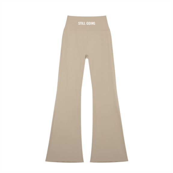 Women's High-Waisted Flare Leggings by ODMPOD