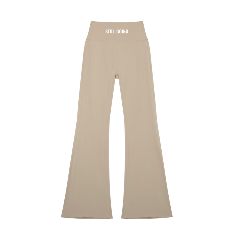 Women's High-Waisted Flare Leggings by ODMPOD