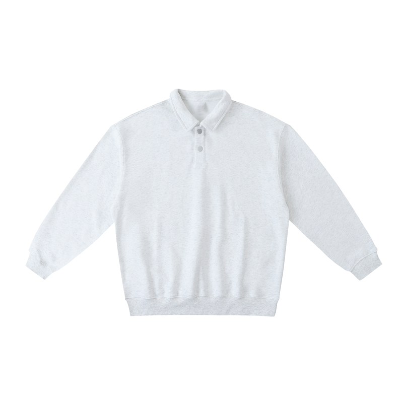 Heavyweight Polo-Collar Sweatshirt by ODMPOD