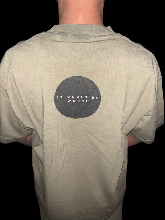 "WORDS HAVE POWER" Reverse Dyed T-shirt by ODMPOD