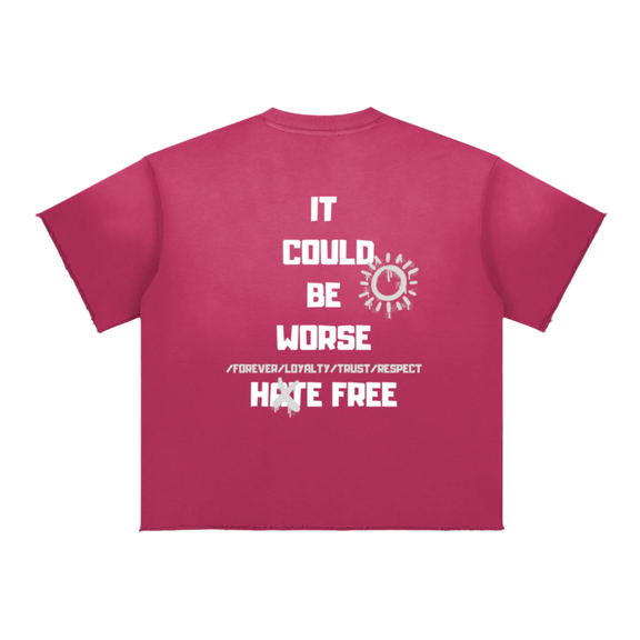 "limited edition" Sun Fade Raw Edge T-Shirt by ODMPOD