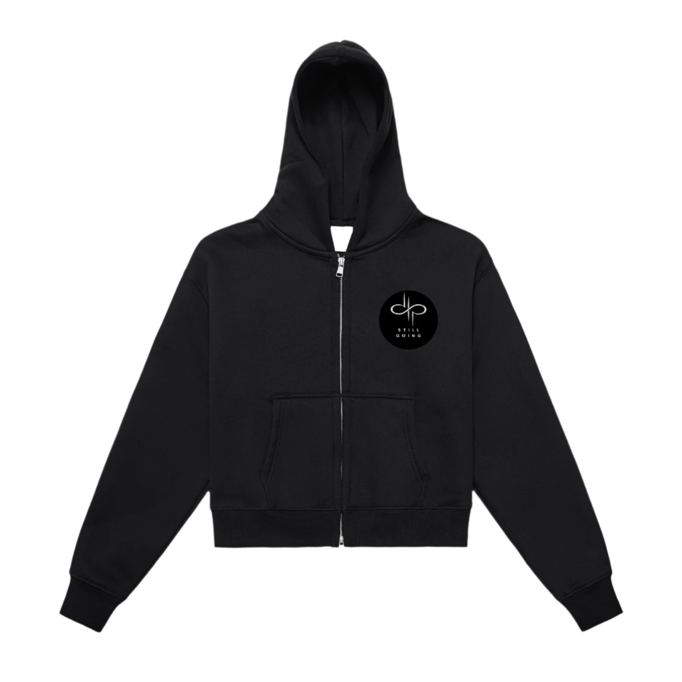 "WORDS HAVE POWER" Women's Cropped Hoodie by ODMPOD