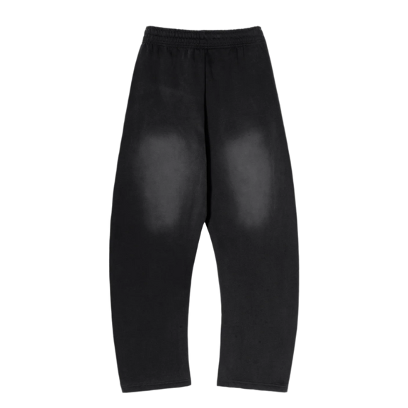 "WORDS HAVE POWER" Sunfade Curved Blade Sweatpants by ODMPOD