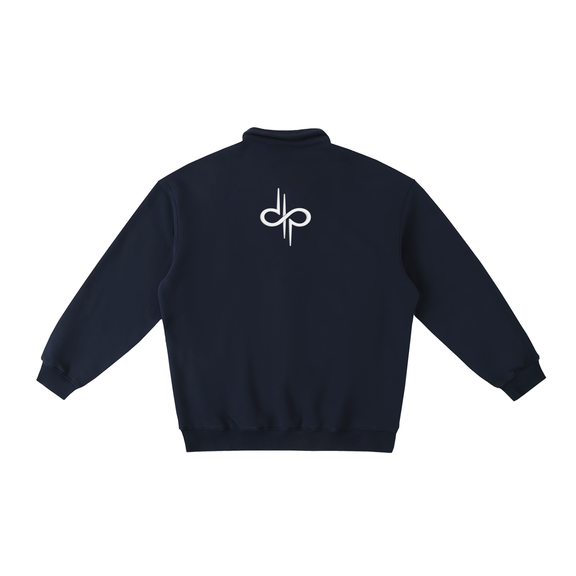 Heavyweight Polo-Collar Sweatshirt by ODMPOD