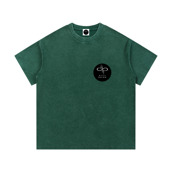 Mineral Wash Waffle Knit T-Shirt by ODMPOD