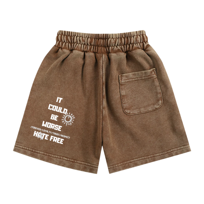 "LIMITED EDITION" Snow Washed Kids' Shorts by ODMPOD