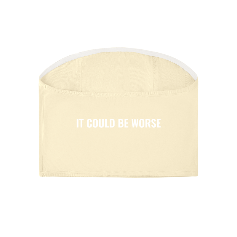 Women's Cropped Tube Top by ODMPOD