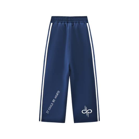 Kids’ Contrast Tape Sweatpants "WORDS HAVE POWER"