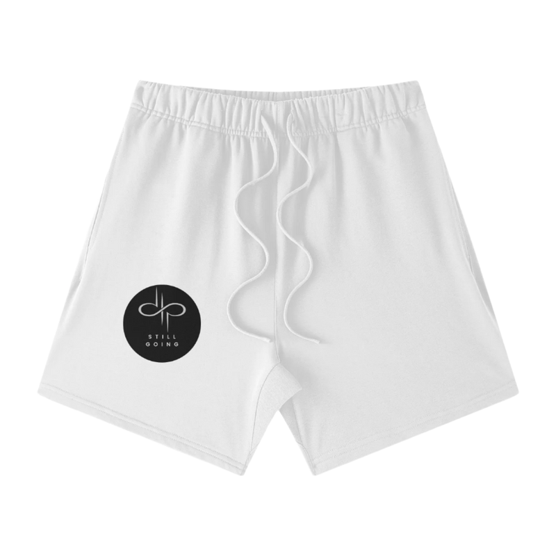 "WORDS HAVE POWER" Earth Tone Loose Fit FOG Shorts