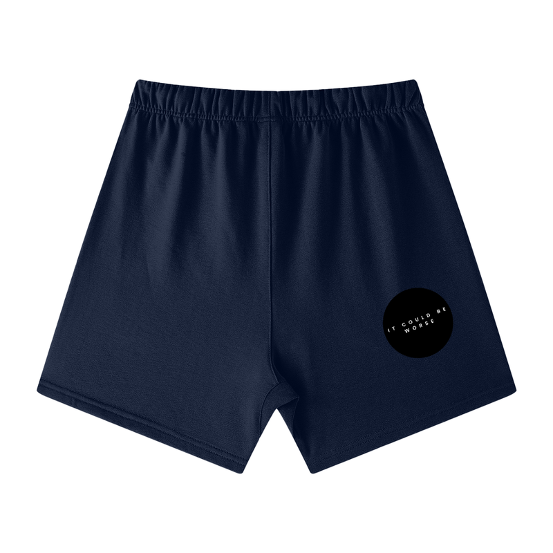 Heavyweight Earth Tone Loose Fit Cotton Shorts by ODMPOD
