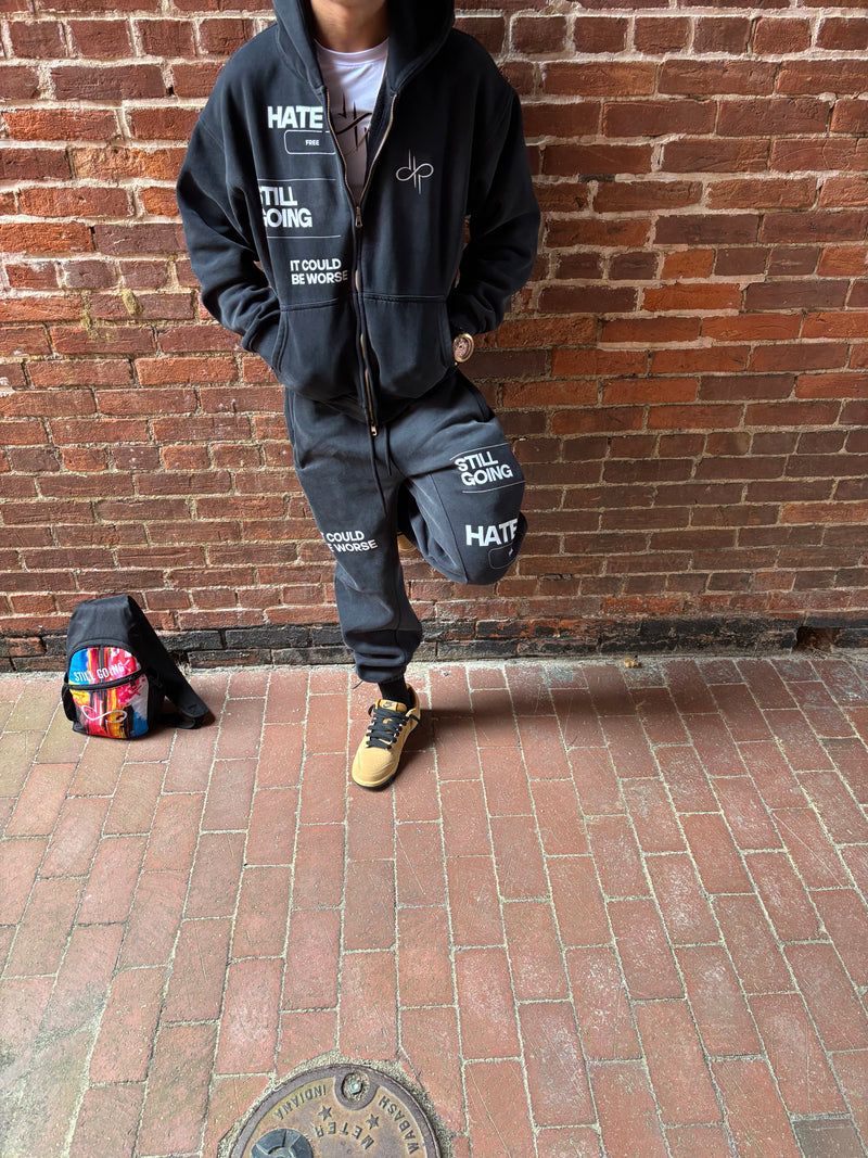 "HATE FREE" Jogger Sweatpants