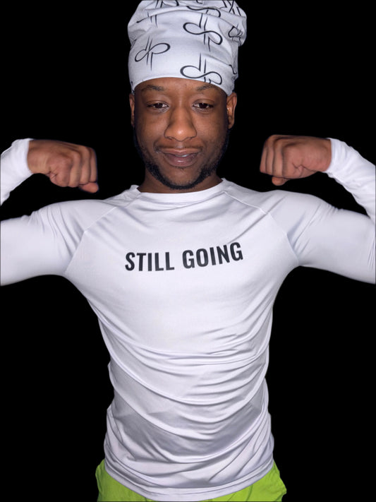 Long Sleeve Performance T-shirt (WHITE) by ODMPOD