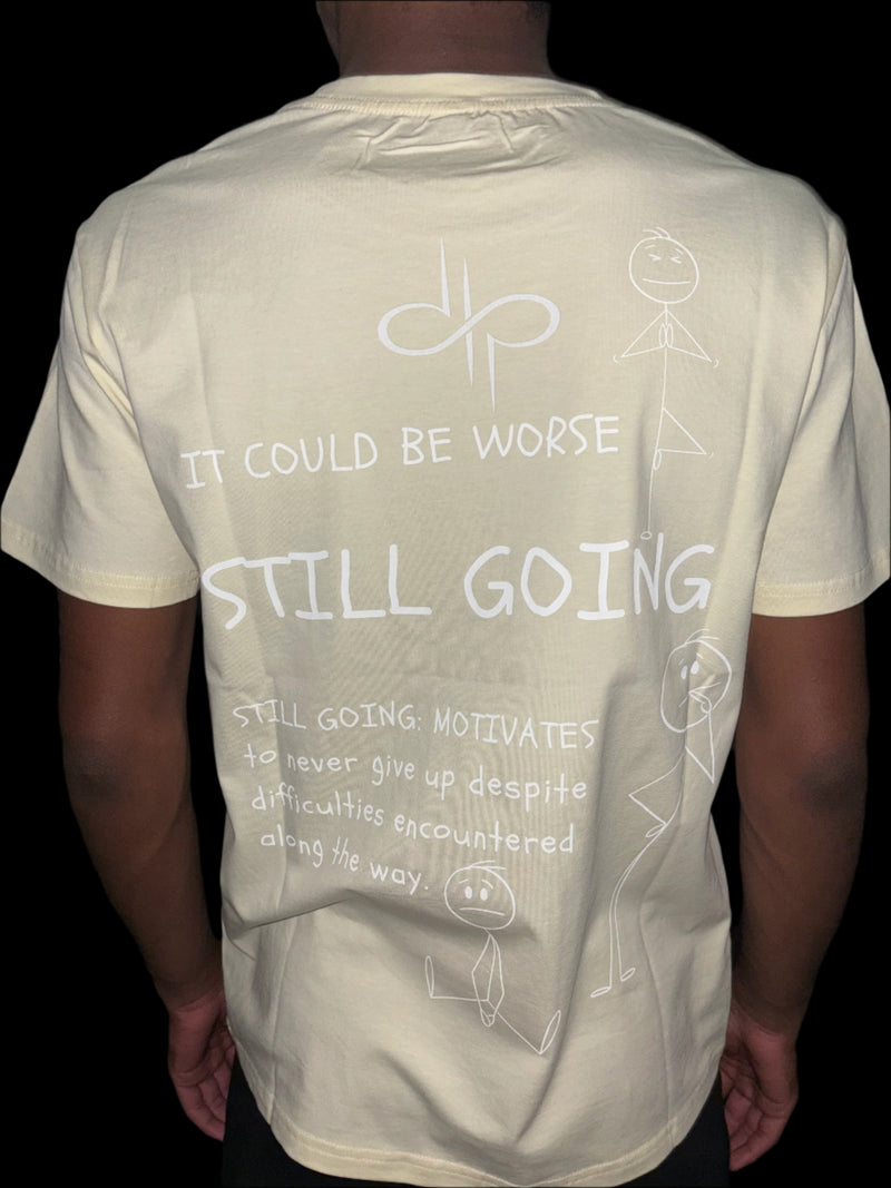 "WORDS HAVE POWER" Crew Neck Cotton T-Shirt by ODMPOD