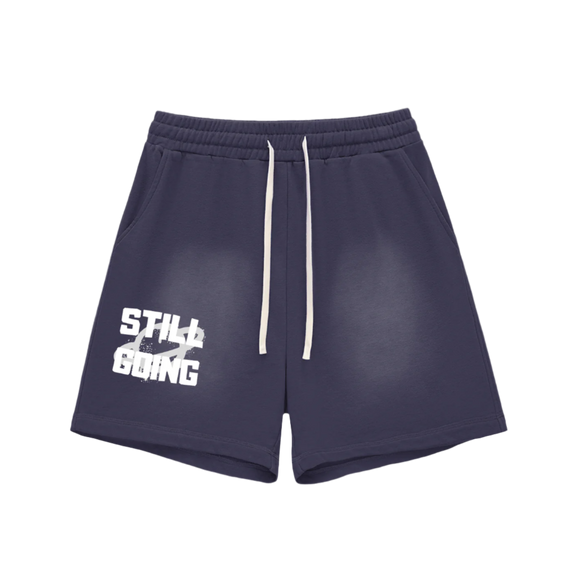 "limited edition" Sun Fade Raw Edge Cotton Shorts by ODMPOD