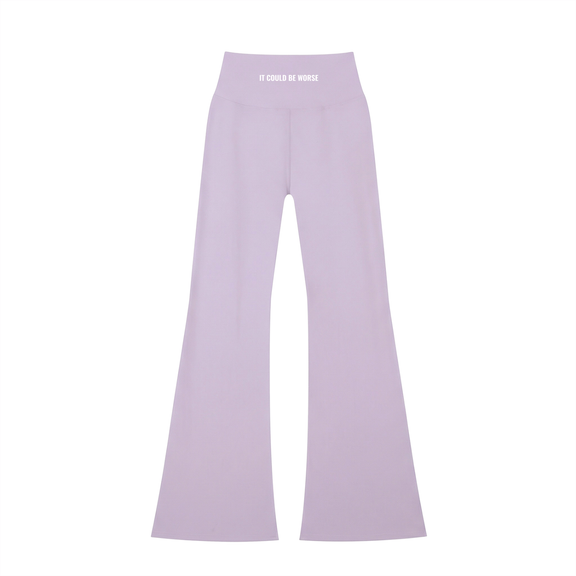 Women's High-Waisted Flare Leggings by ODMPOD