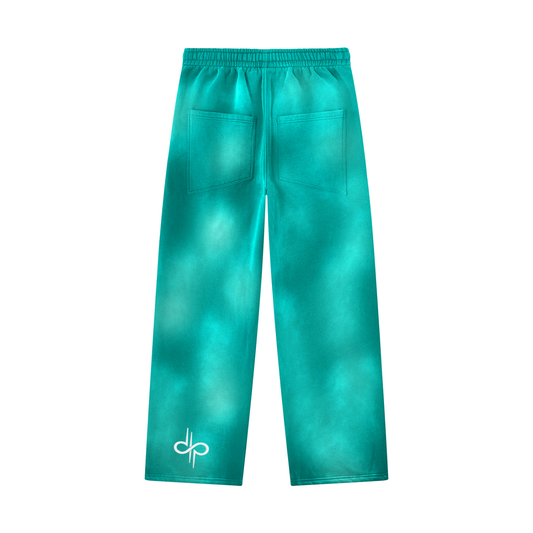 Sunfade Wide Leg Fleece Sweatpants by ODMPOD