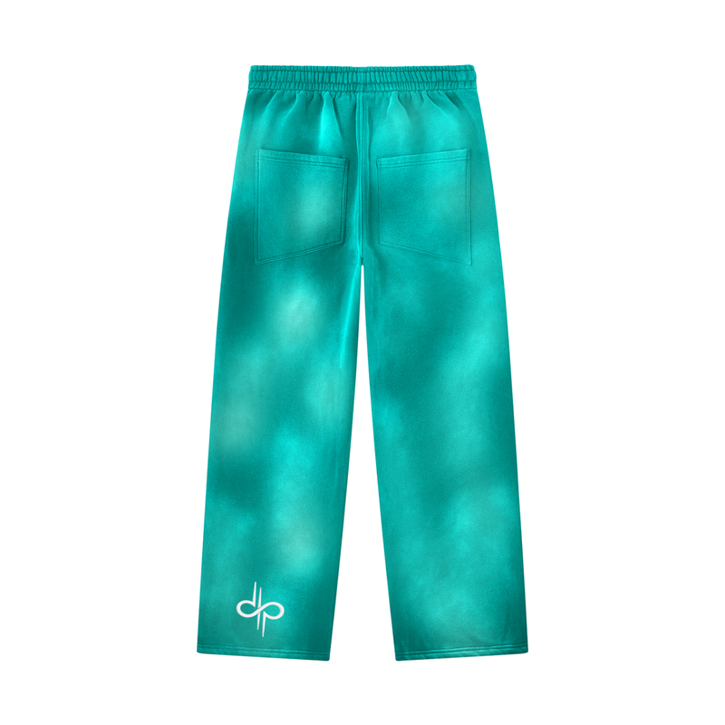 Sunfade Wide Leg Fleece Sweatpants by ODMPOD