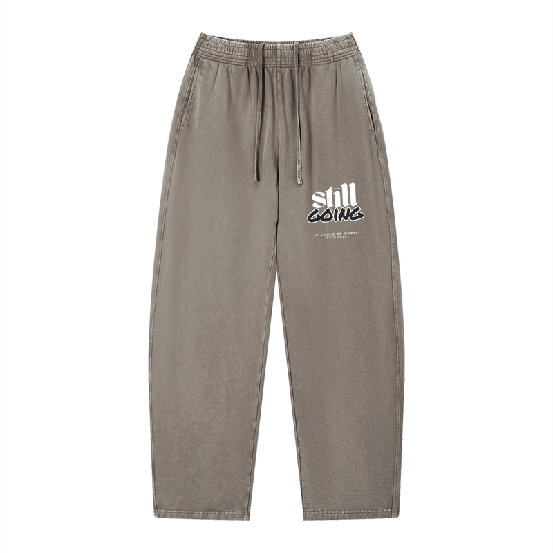 Unisex Vintage Wash Loose Sweatpants by ODMPOD