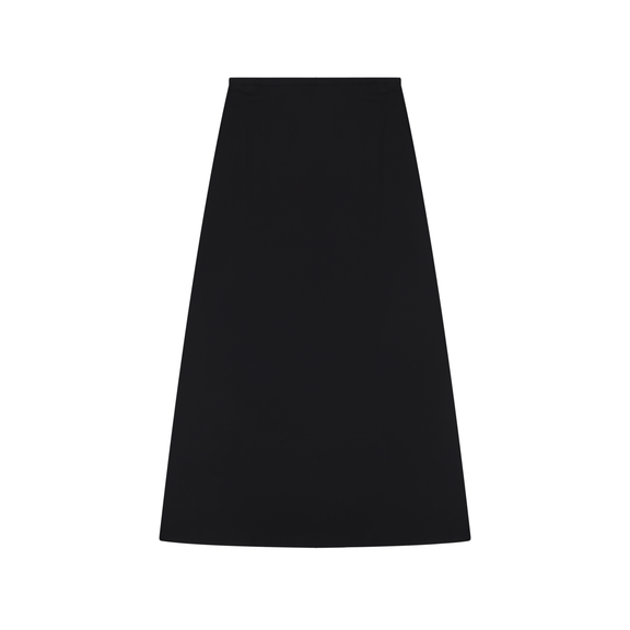 Women's Solid Color Knit Maxi Skirt by ODMPOD