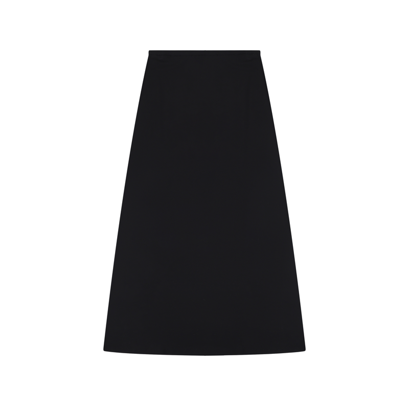 Women's Solid Color Knit Maxi Skirt by ODMPOD