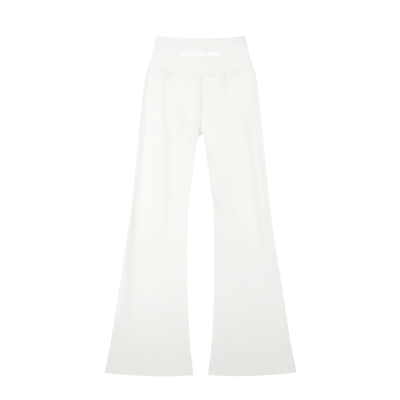 Women's High-Waisted Flare Leggings by ODMPOD