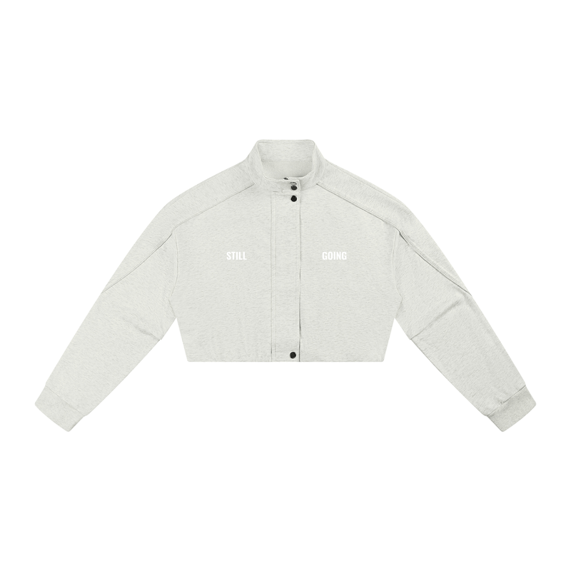 Women's Button-Front Jacket by ODMPOD